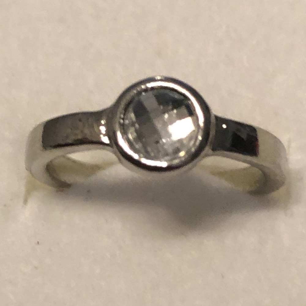 Small silver ring